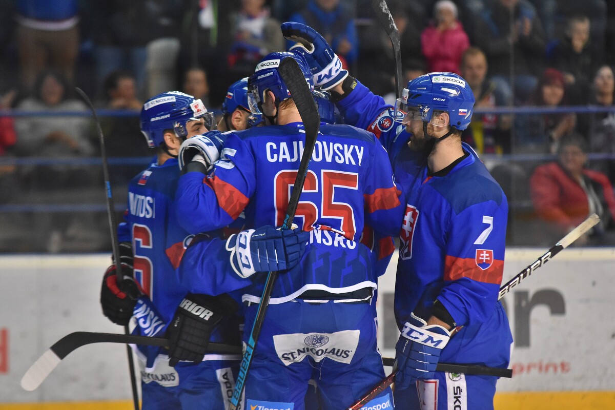 SR Poprad MS2019 Slovensko V. Británia príprava POX