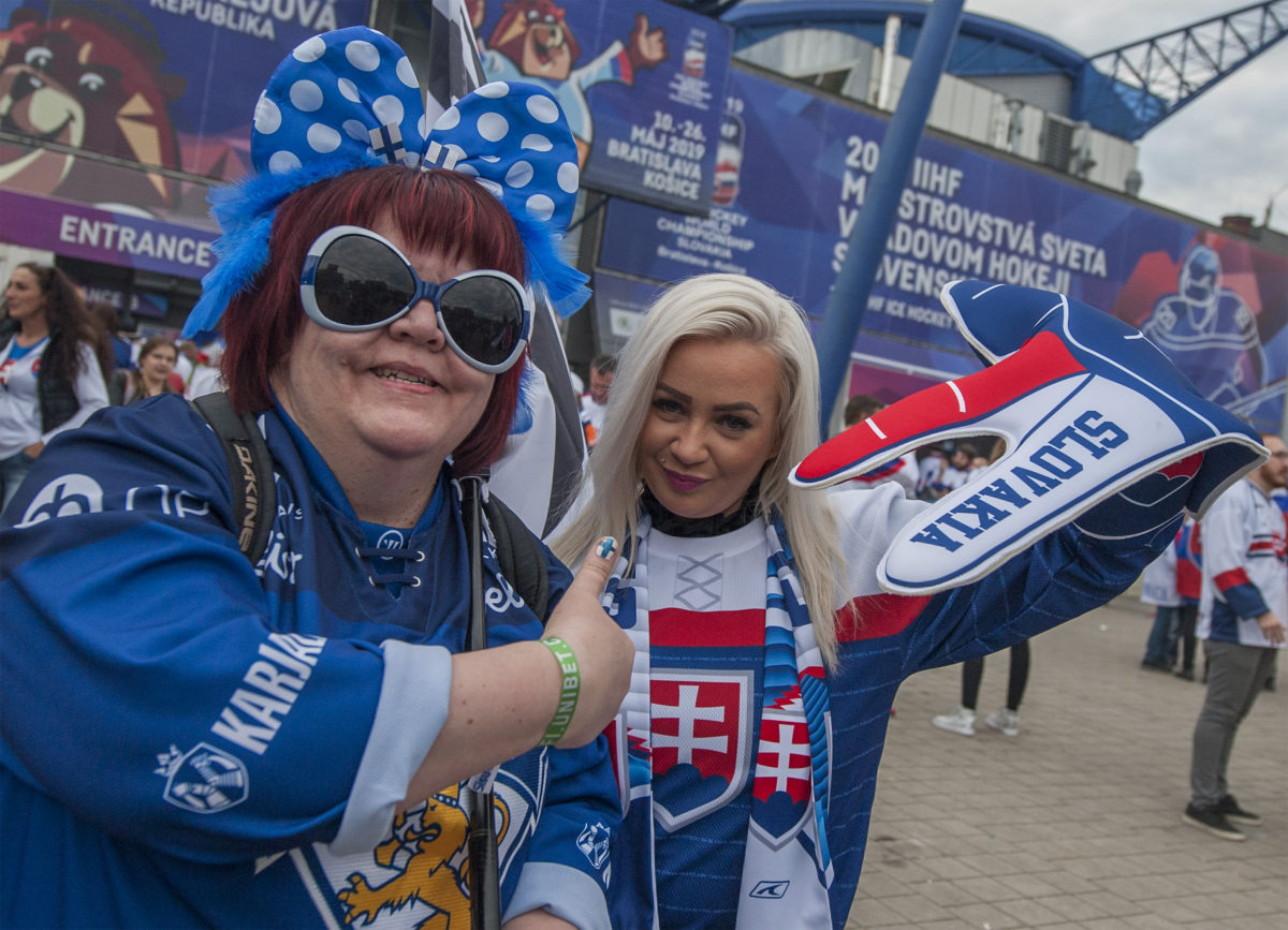 SR Košice MS2019 Hokej A Slovensko Fínsko KEX