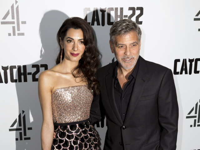 George Clooney a jeho manželka Amal