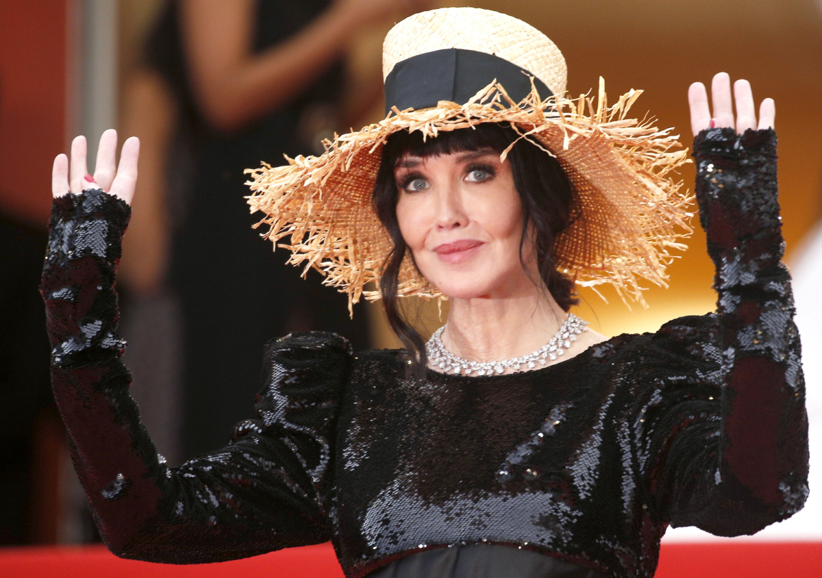 Herečka Isabelle Adjani na premietaní filmu La Belle Epoque. 