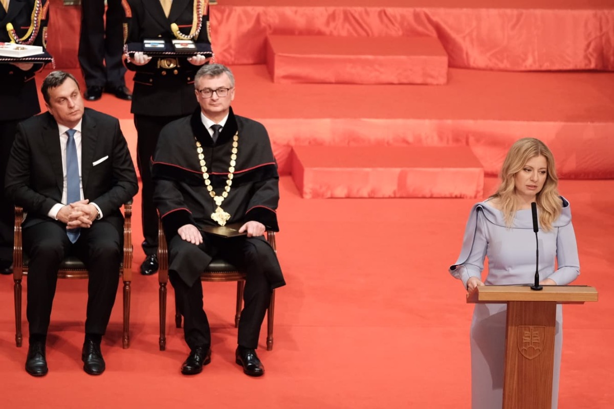 čaputová, inaugurácia
