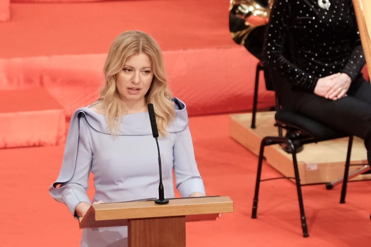 čaputová, inaugurácia