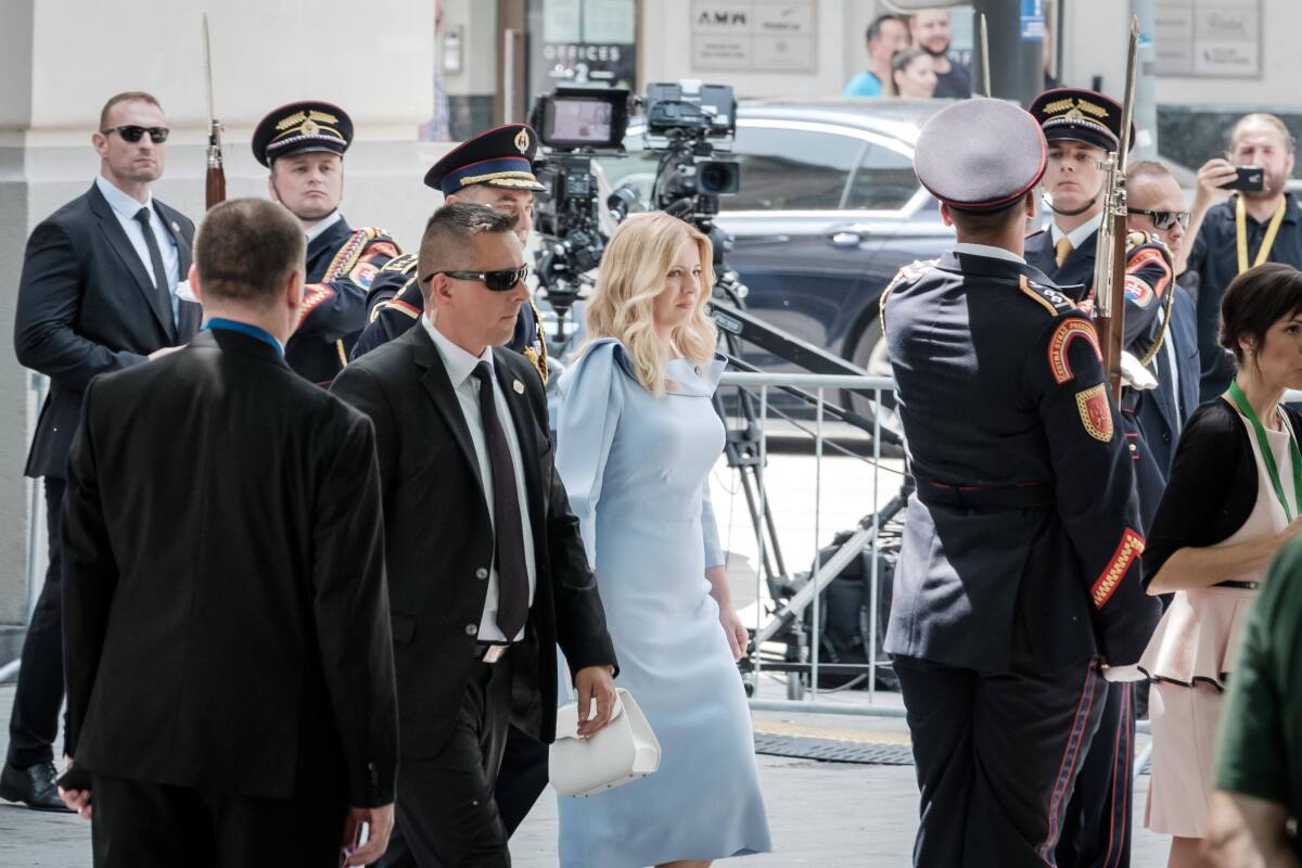 zuzana čaputová, inaugurácia