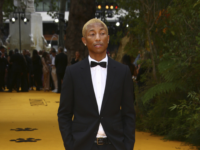 Na londýnsku premiéru dorazil aj Pharrell Williams.