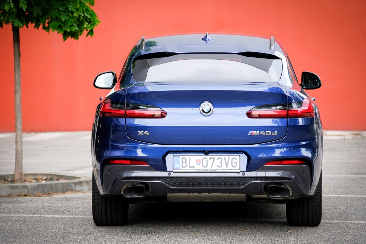 BMW X4 M40d - test 2019