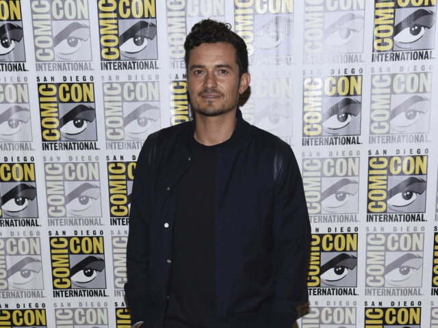 Herec Orlando Bloom na podujatí Comic-Con International.
