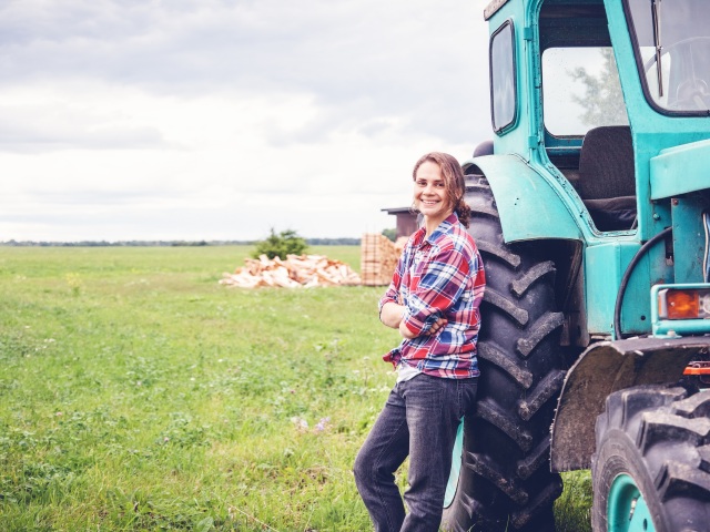 traktor, urbáre, hospodárstvo, farma,