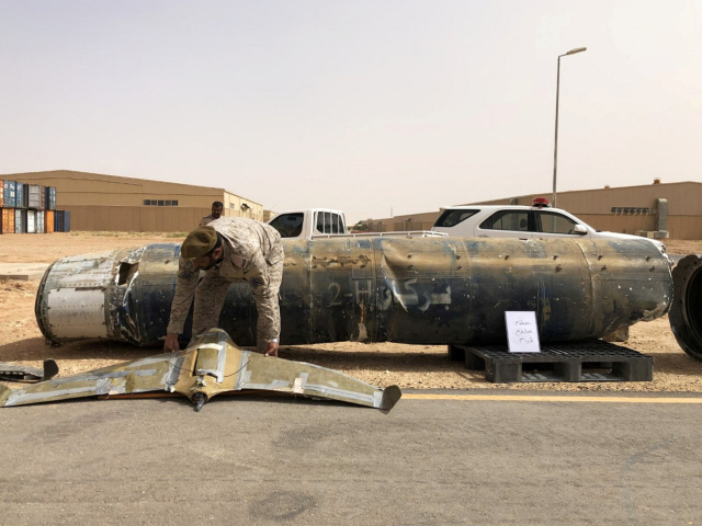 dron / Jemen / Saudská Arábia /