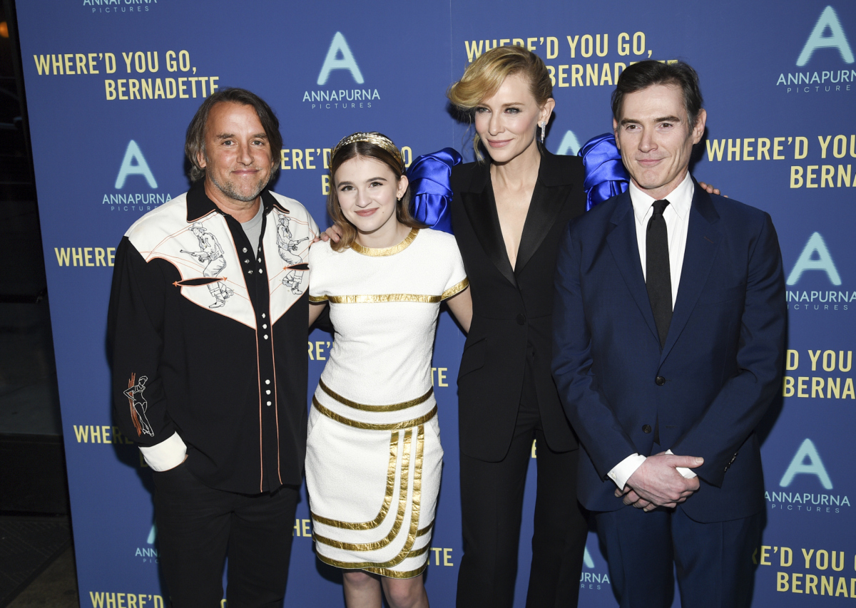 Richard Linklater s hercami Emmou Nelsonovou, Cate Blanchettovou a Billym Crudupom