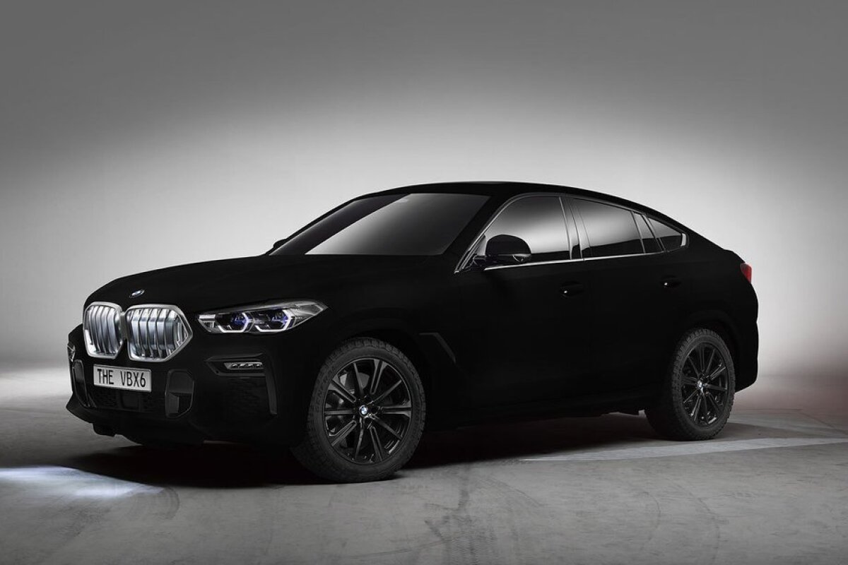 BMW X6 Vantablack - 2019