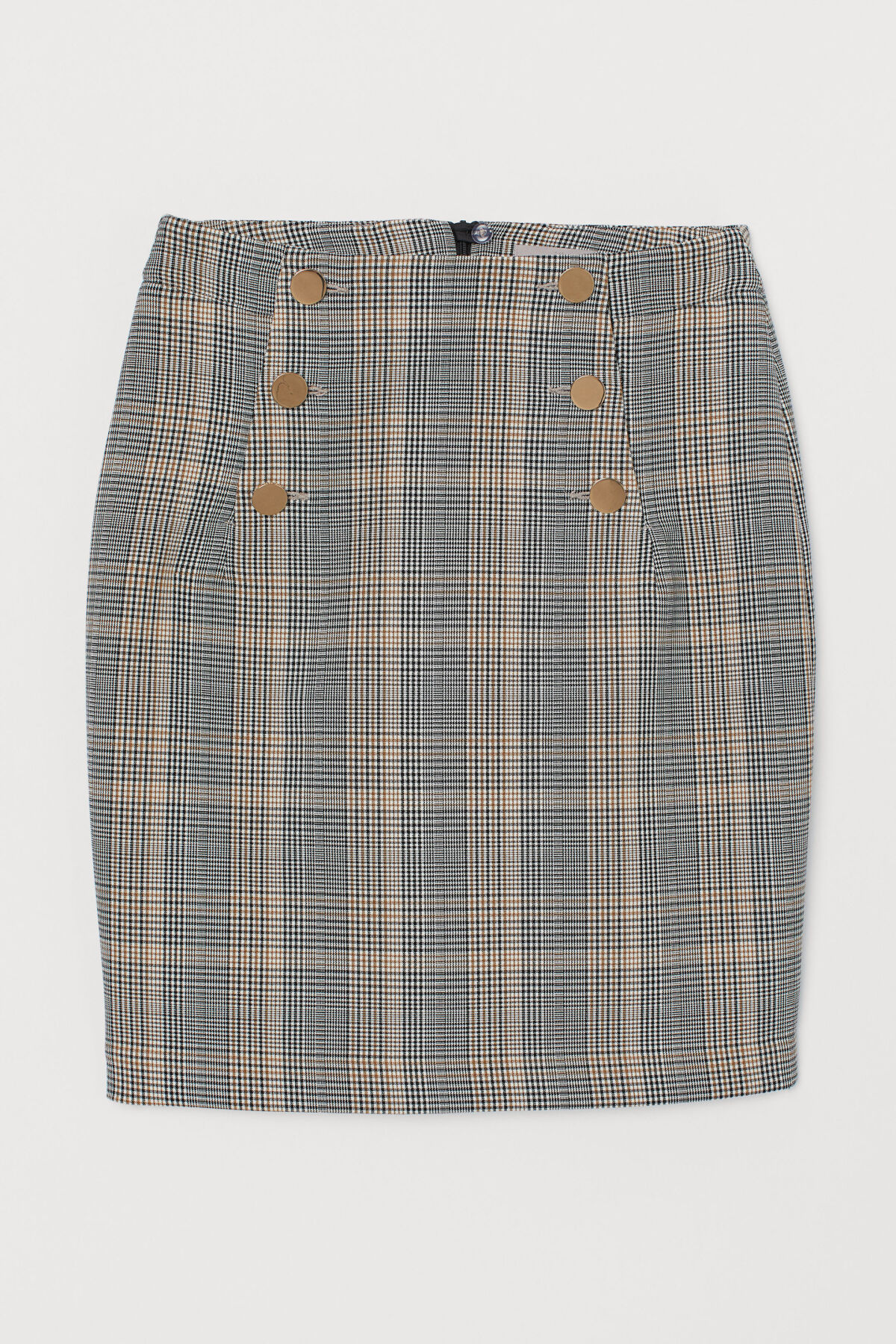Károvaná sukňa H&M, predáva sa za 29,99 eura. 
