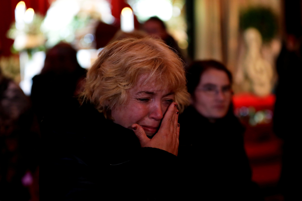 PEOPLE-KAREL GOTT/MOURNERS