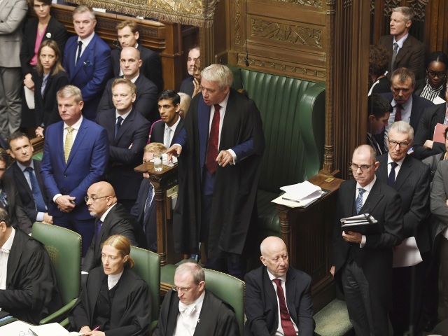 john bercow parlament britský snemovňa