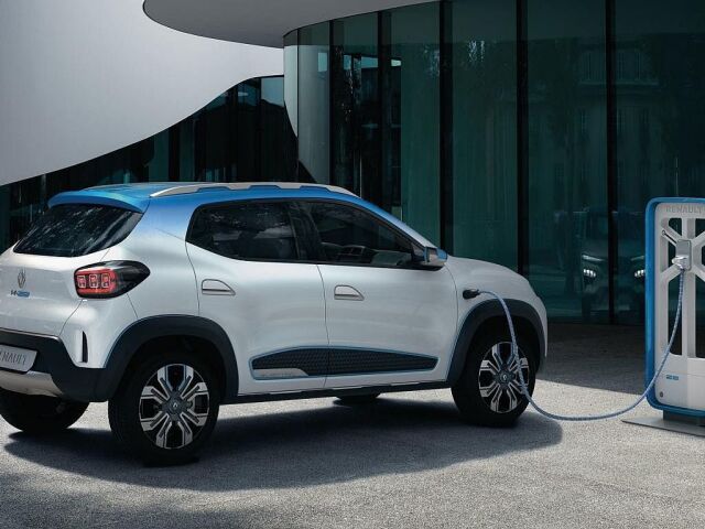 City K-ZE vychádza z Renaultu Kwid, ktorý sa stal hitom v Indii aj v Brazílii. Takto vyzeral v podobe konceptu.