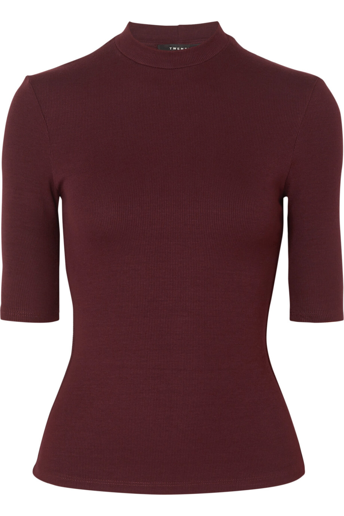 Elastický rebrovaný top Twenty Montreál. Predáva sa za 90 eur na Net-a-porter.com.