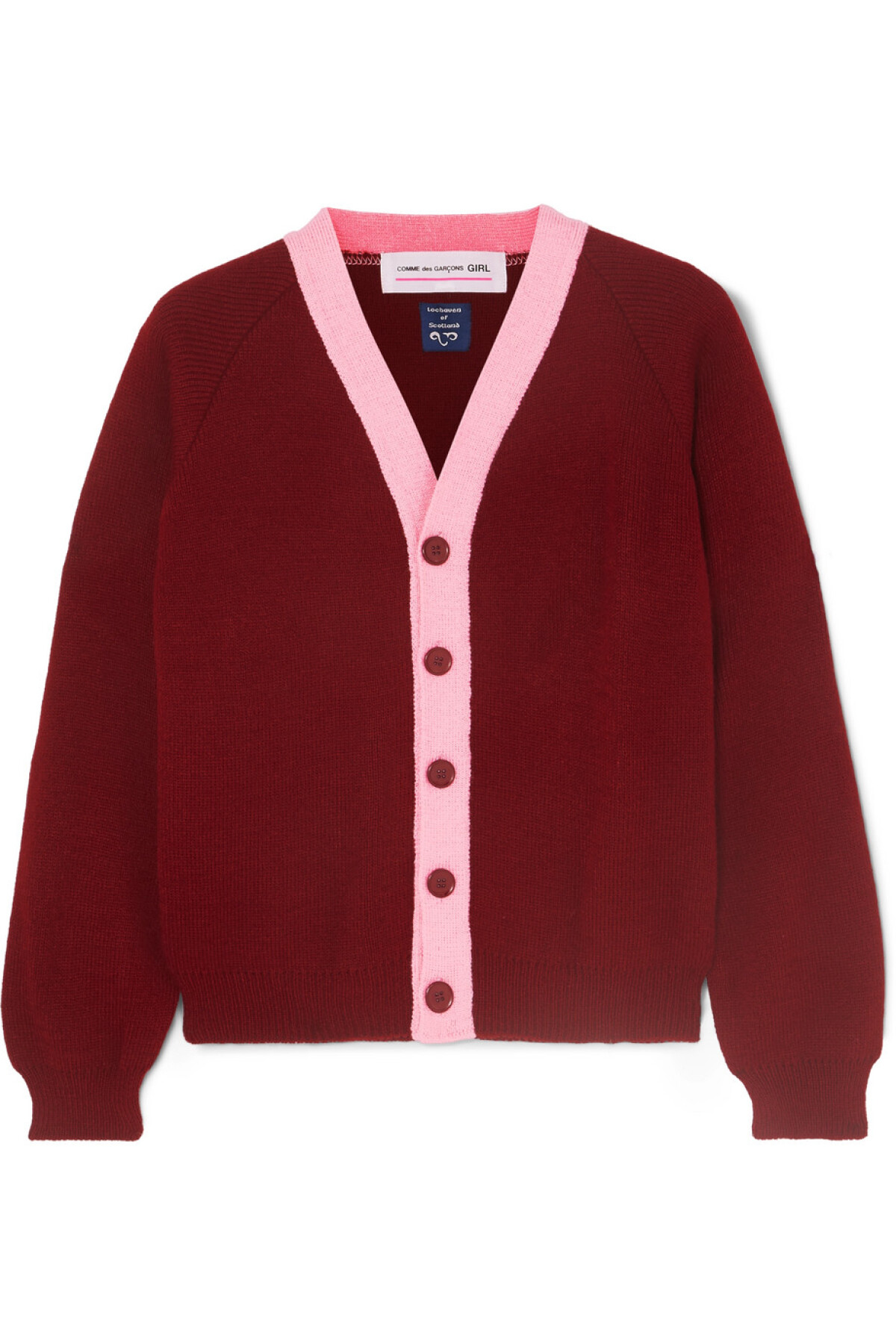 Kardigan Comme des Garcons, predáva sa za 240 eur na Net-a-porter.com-