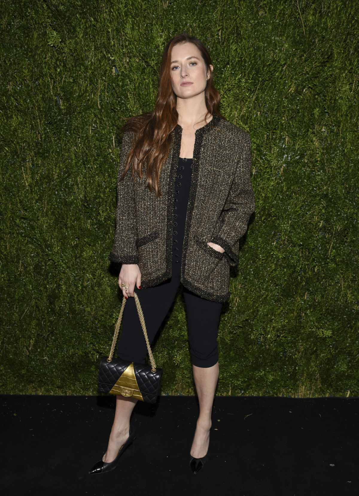 Grace Gummer na párty značky Chanel