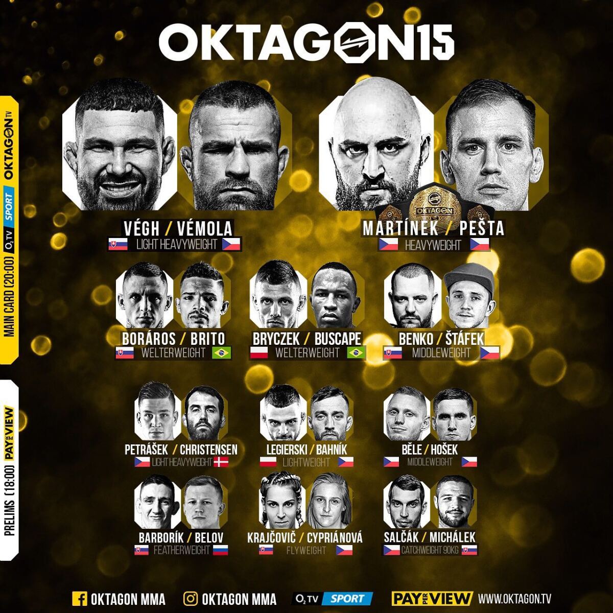Fight Card Oktagon 15