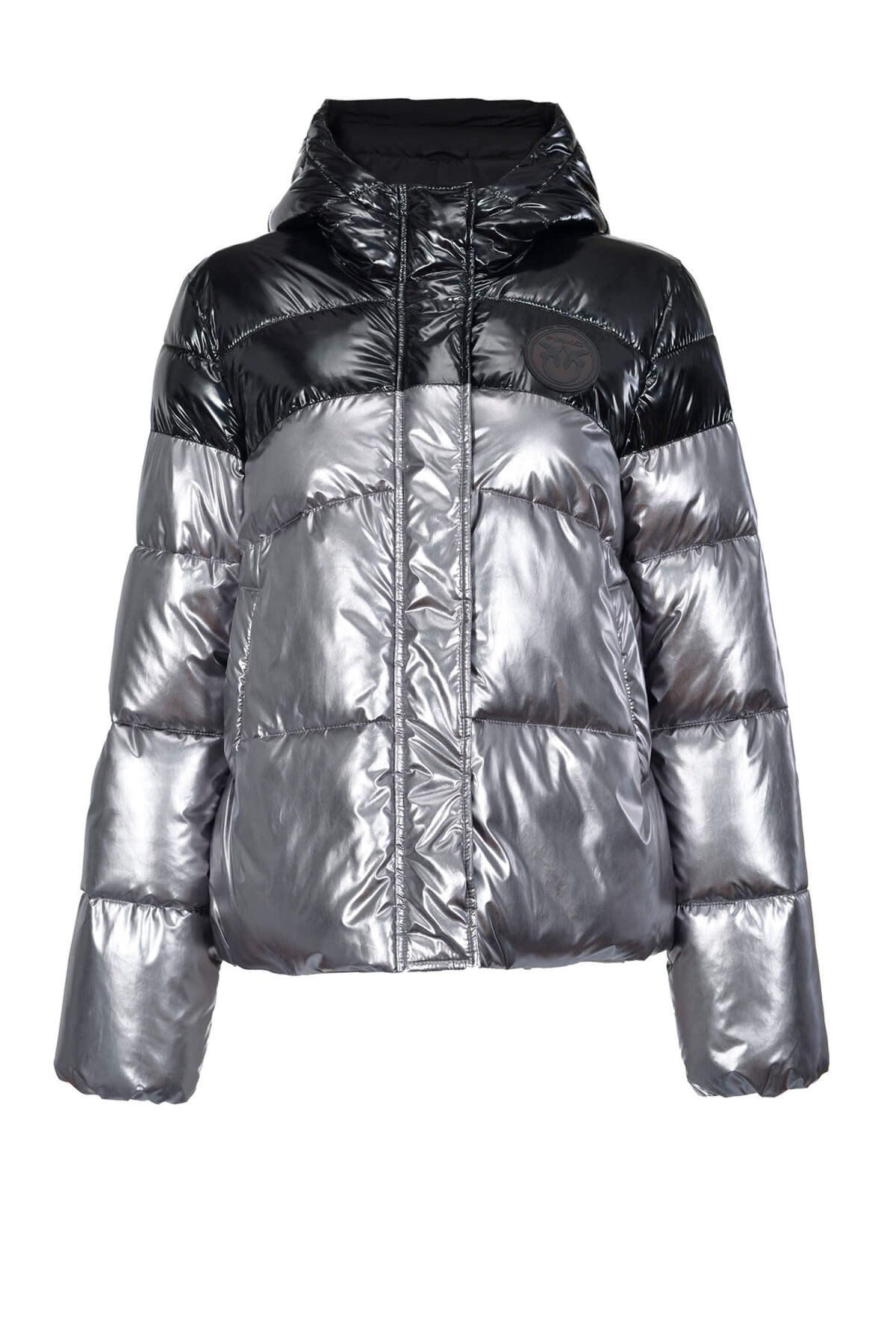 Páperová bunda Pinko. Predáva sa za 295 eur. 