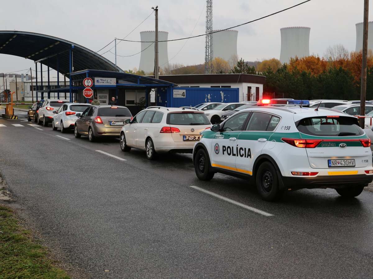 mochovce zásah NAKA polícia