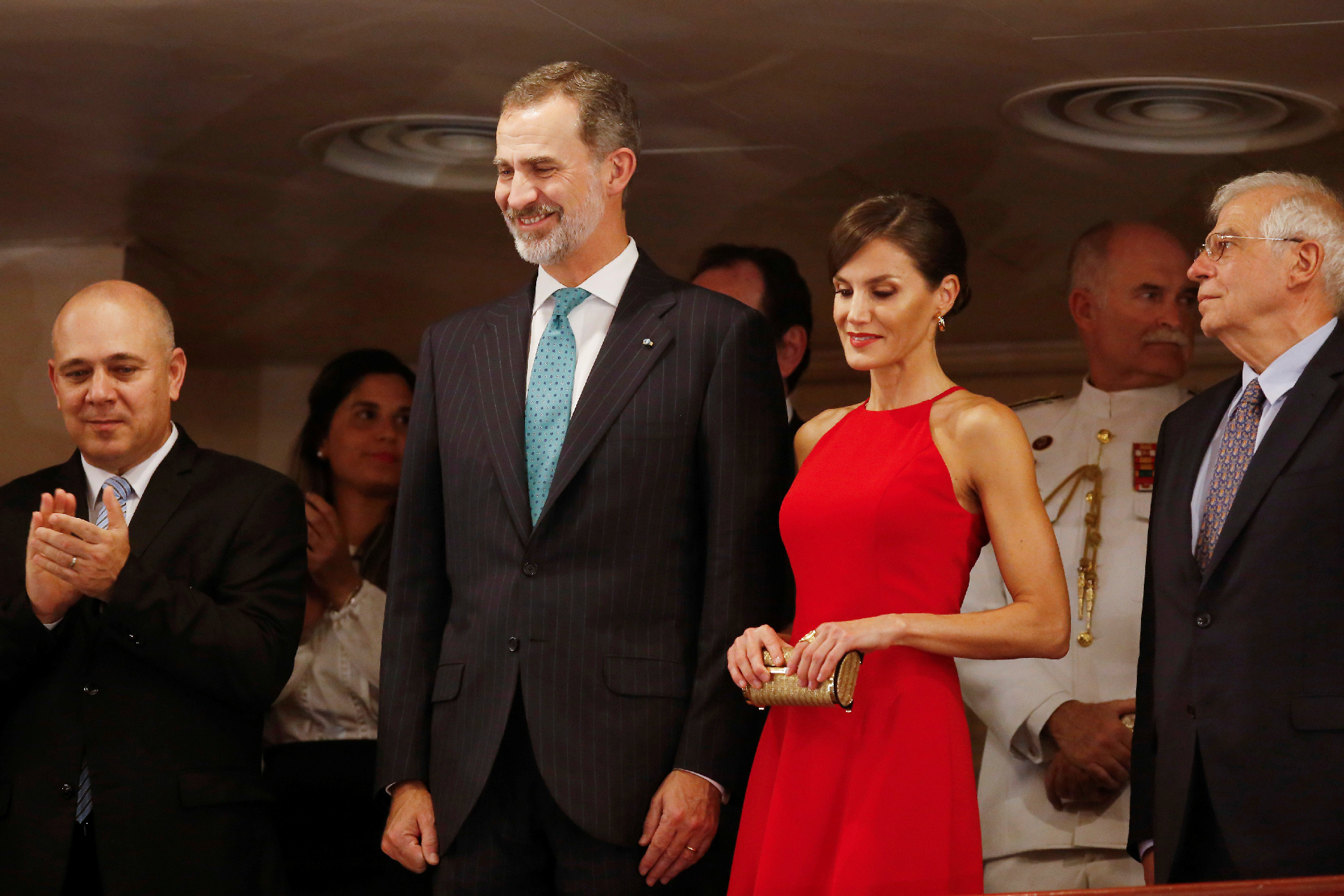 Španielsky kráľ Filip VI. a kráľovná Letizia.