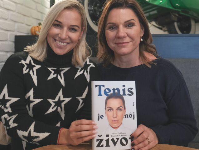 Dominika Cibulková písala knihu s Andreou Coddington rok a pol.