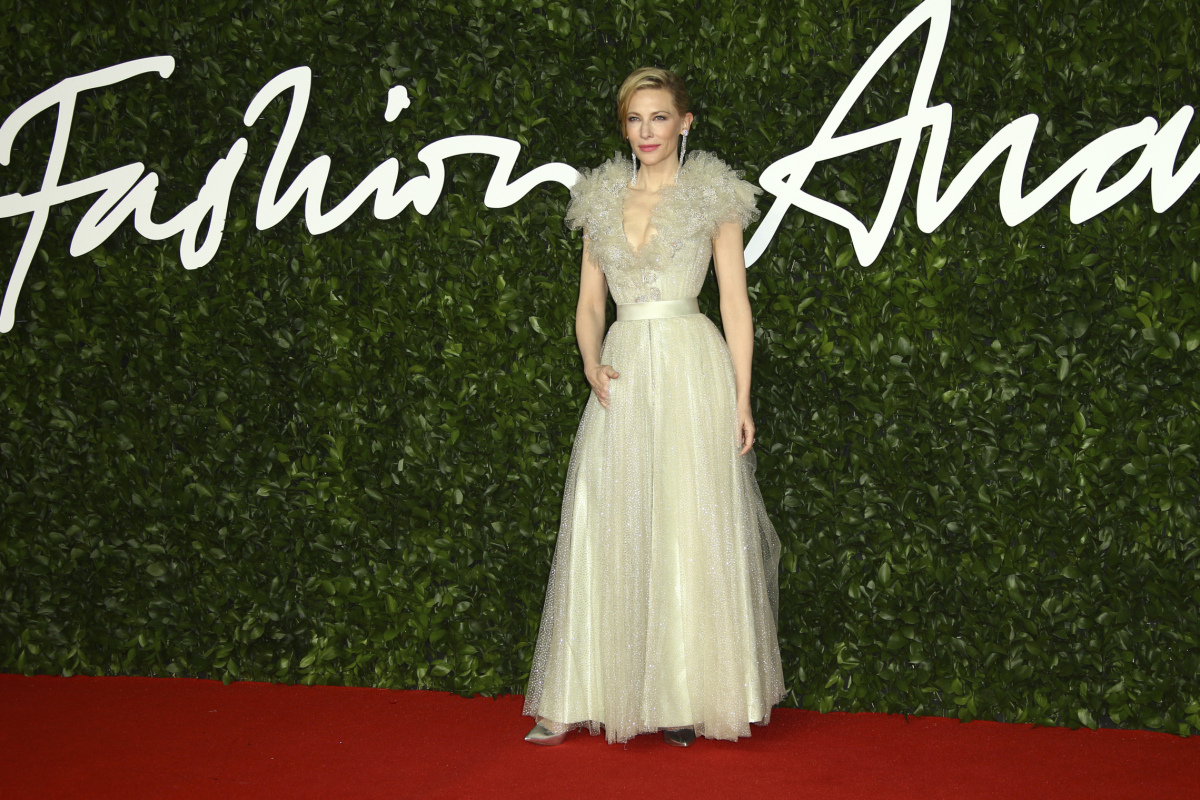 Herečka Cate Blanchett v kreácii Armani Privé.