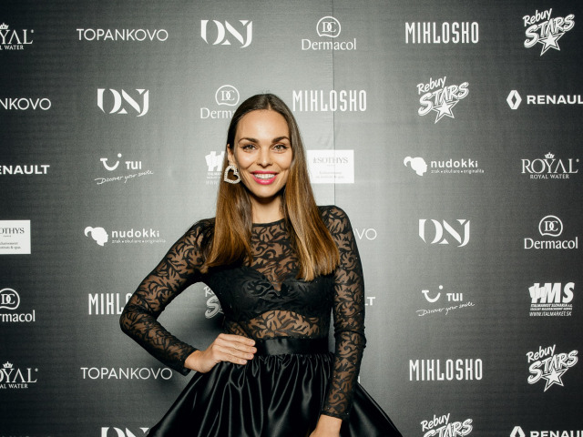 Modelka Soňa Štefková. 