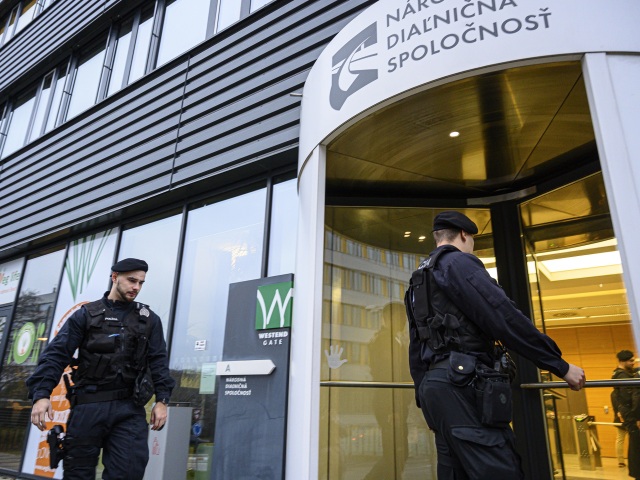 SR Bratislava Polícia NAKA NDS Budova BAX