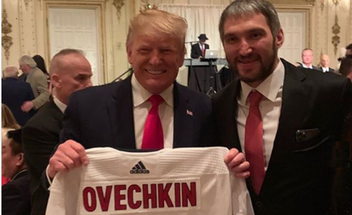 Donald Trump, Alexander Ovečkin