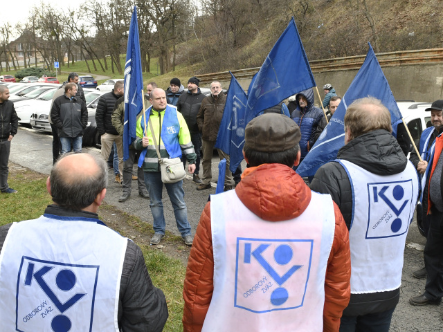 OZ KOVO, Košice, protest, kamionisti, odbory