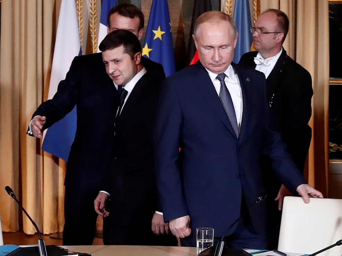 putin zelenskyj normandská štvorka summit