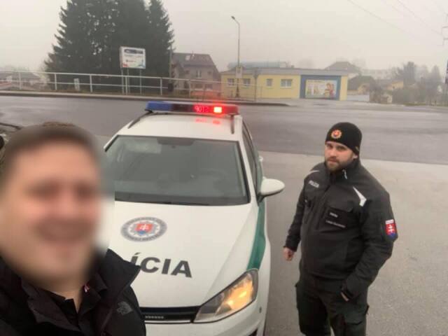polícia / hliadka / ĽSNS /