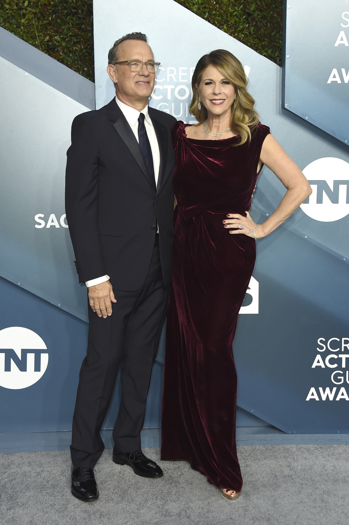 Herec Tom Hanks a jeho manželka Rita Wilson.
