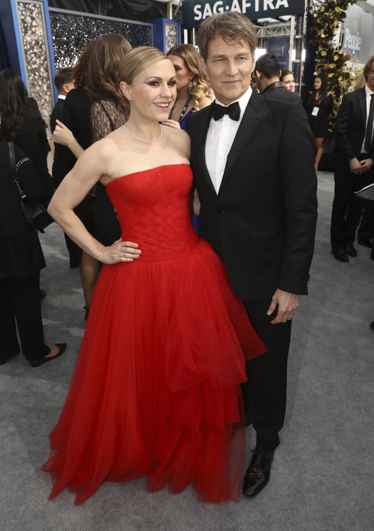Manželia Anna Paquin a Stephen Moyer.