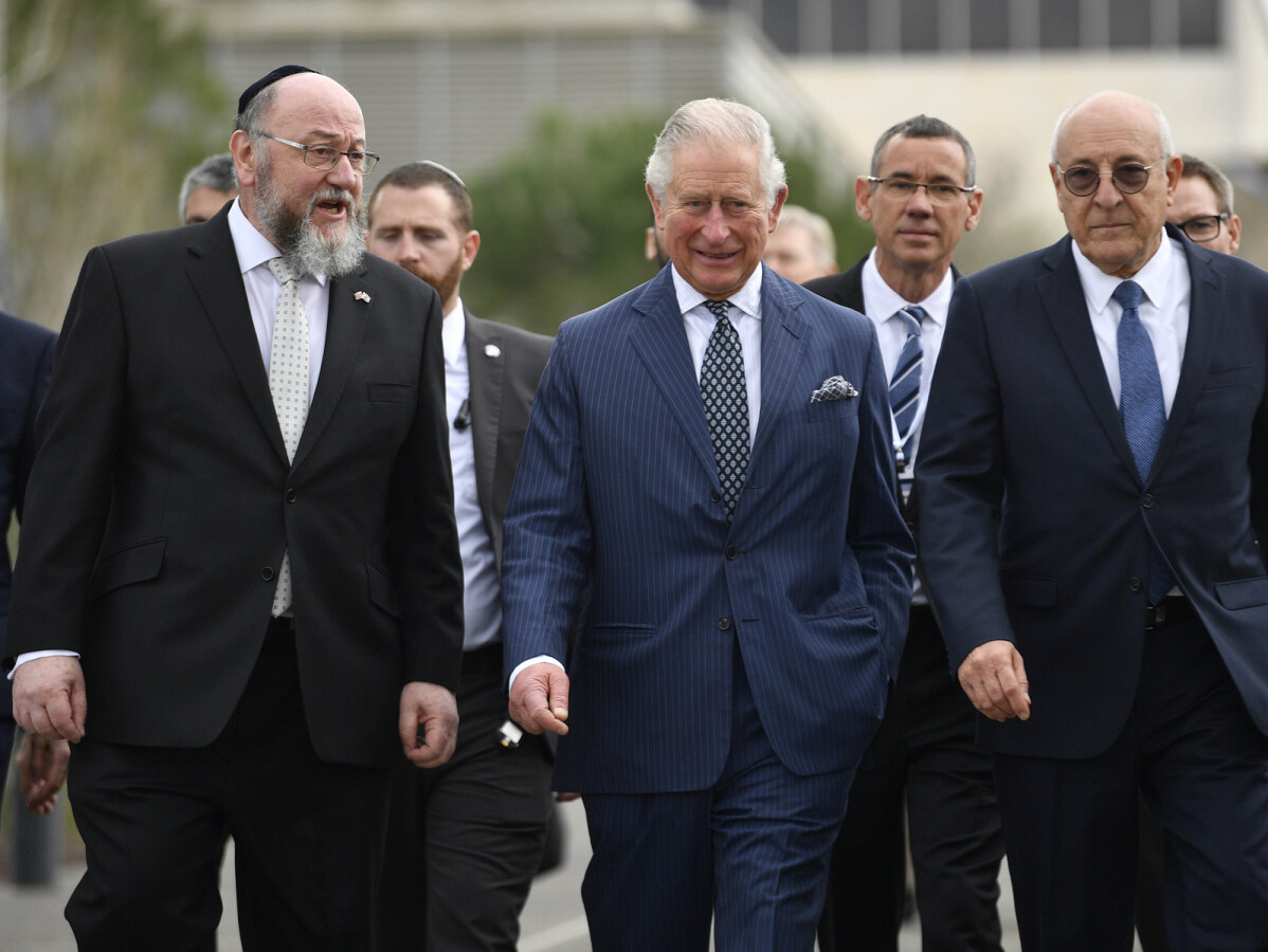 izrael jeruzalem fórum princ Charles  rabín Ephraim Mirvis