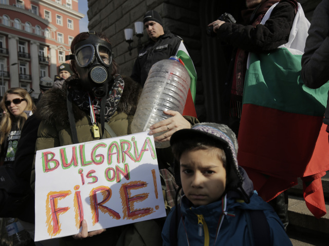 Bulgaria Protest Water Crisis