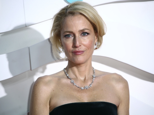 Herečka Gillian Anderson.