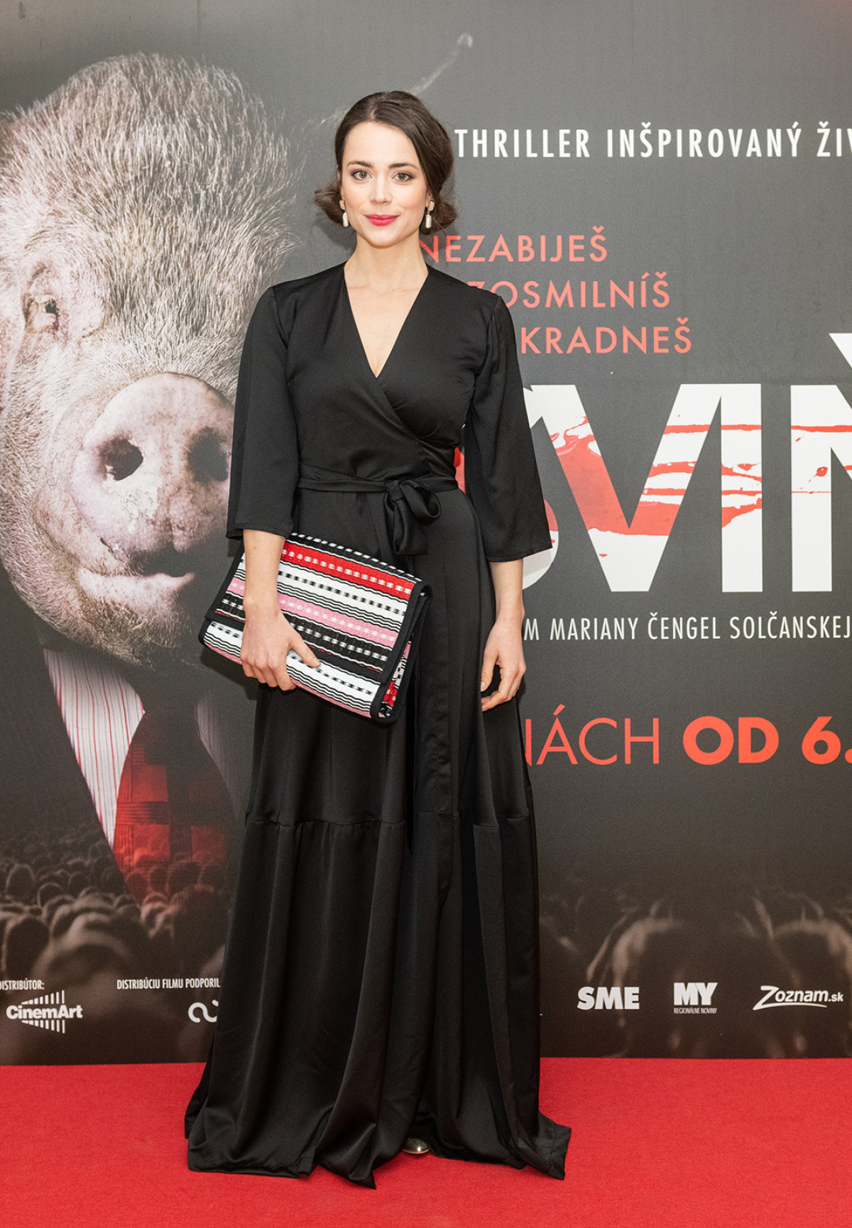 Herečka Gabriela Marcinková. 