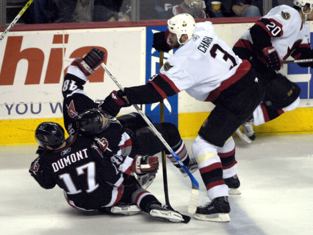 SENATORS SABRES HOCKEY
