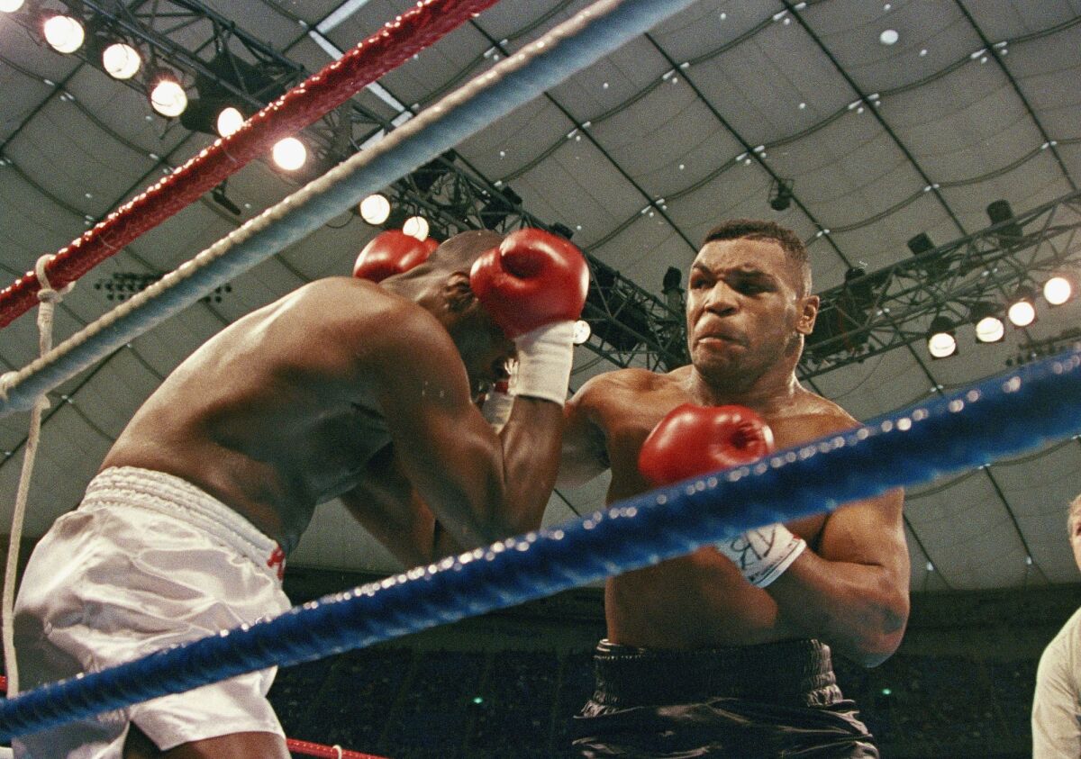 Mike Tyson, James Douglas