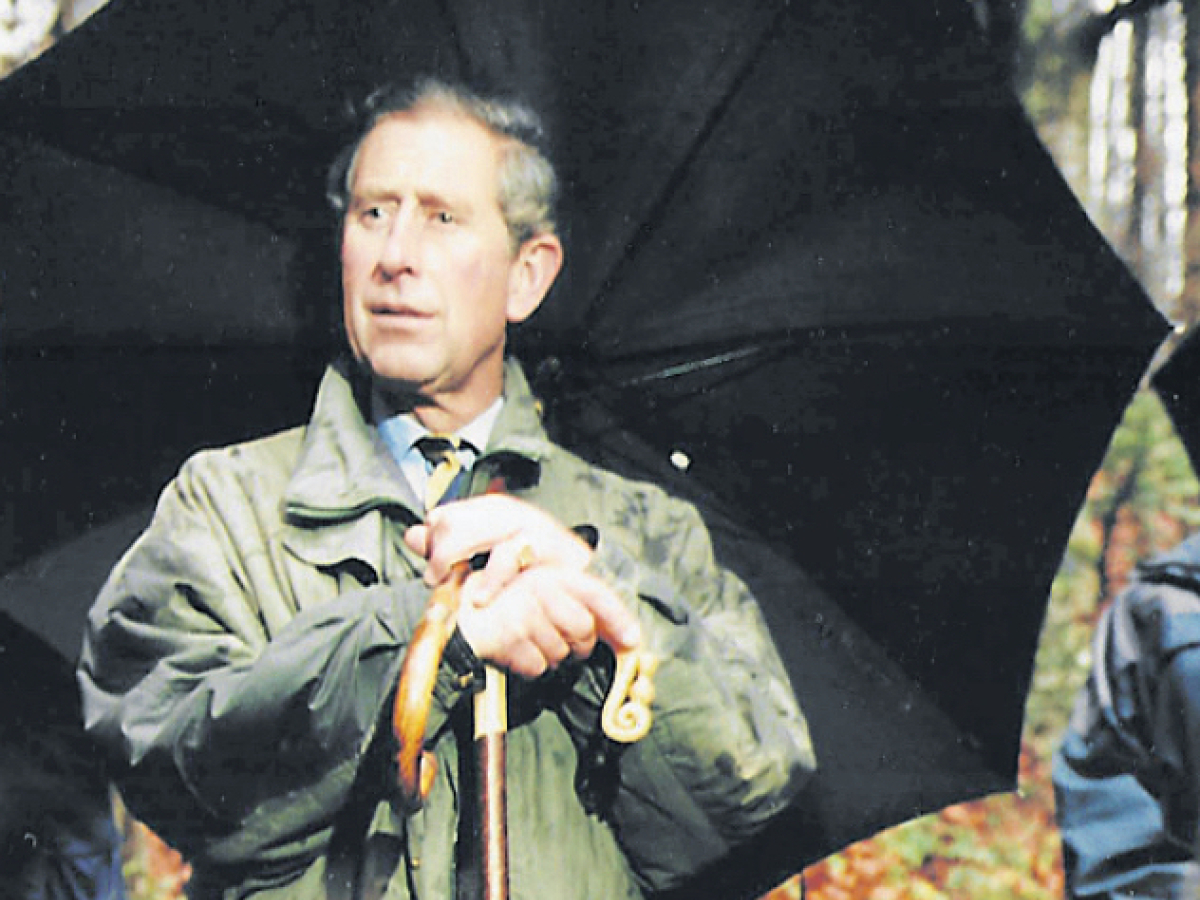 princ Charles, Badínsky prales