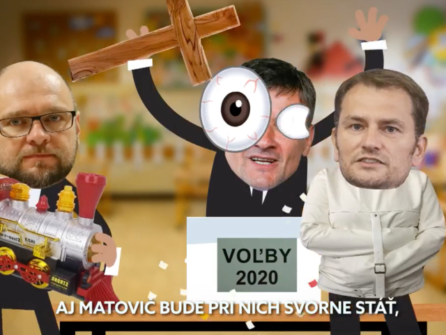 Smer paroduje rokovanie opozície, video