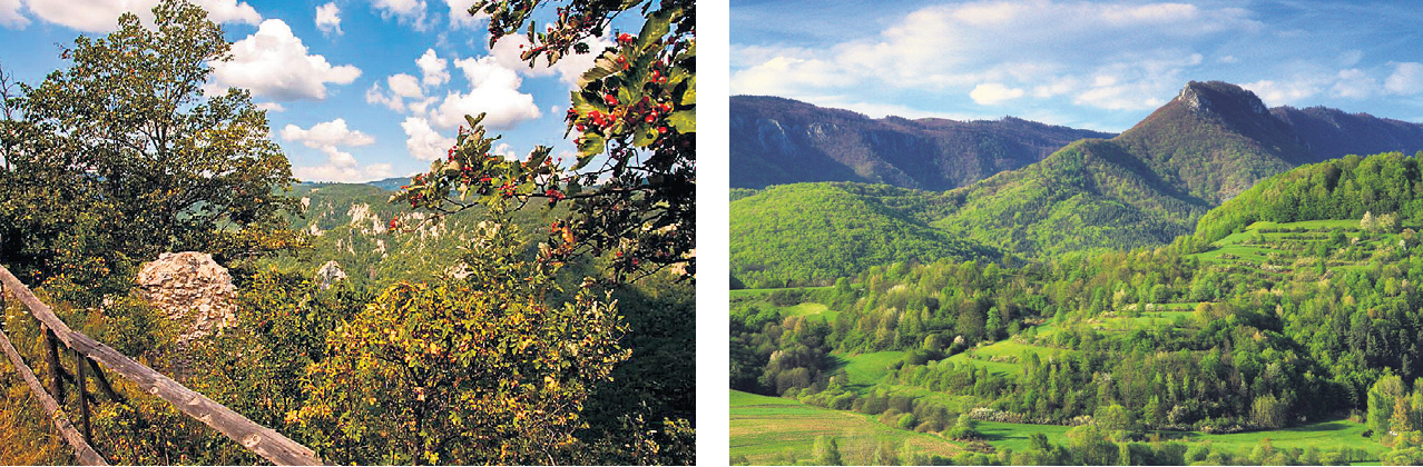 Národný park Muránska planina.