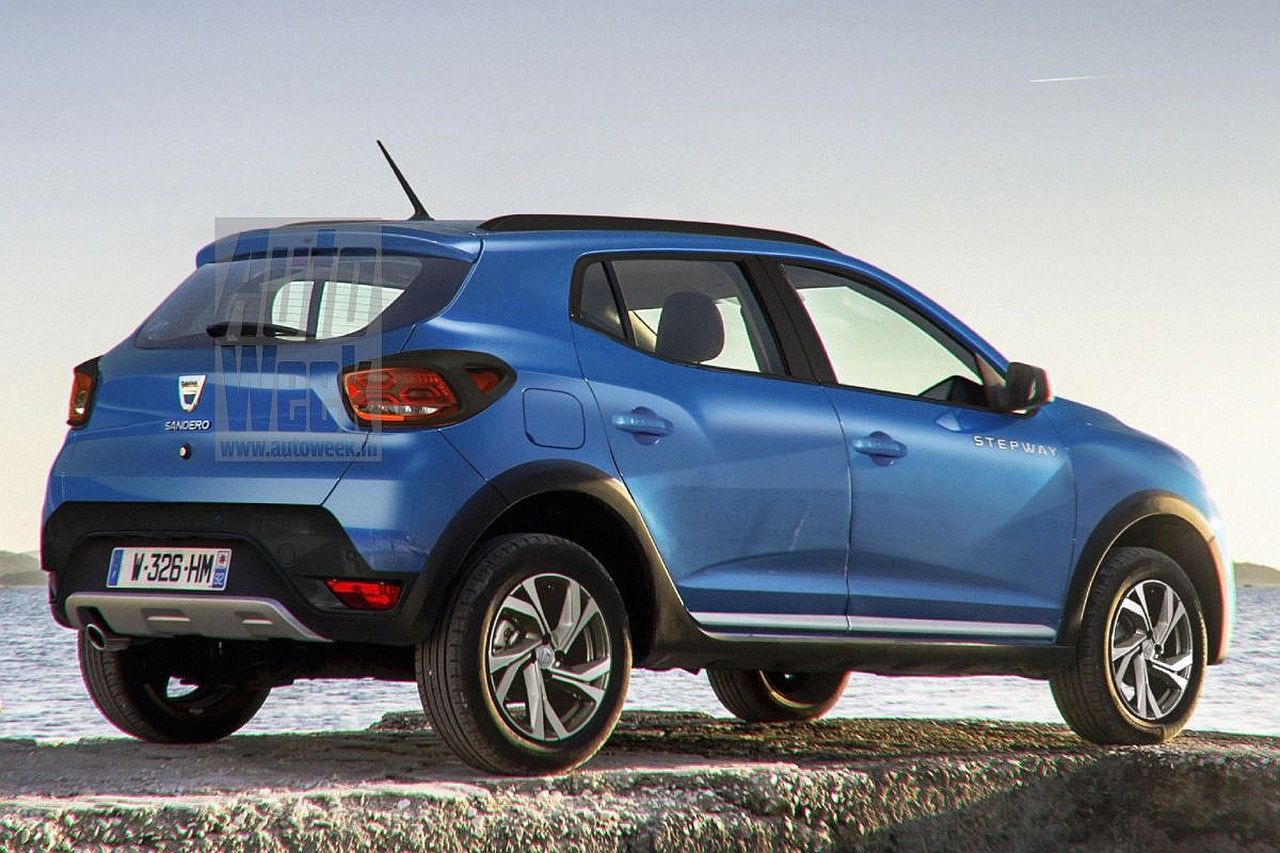 Sandero Stepway bude pôsobiť ešte off-roadovejšie. Aj vďaka zvýšenému spodnému okraju okien, ktoré je inšpirované Renaultom K-ZE.