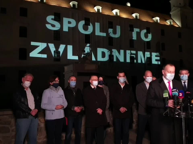 vyhlásenie kollár poslanci hrad
