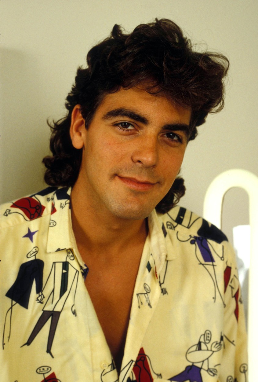 GEORGE CLOONEY na archívnej snímke zo začiatku jeho kariéry.