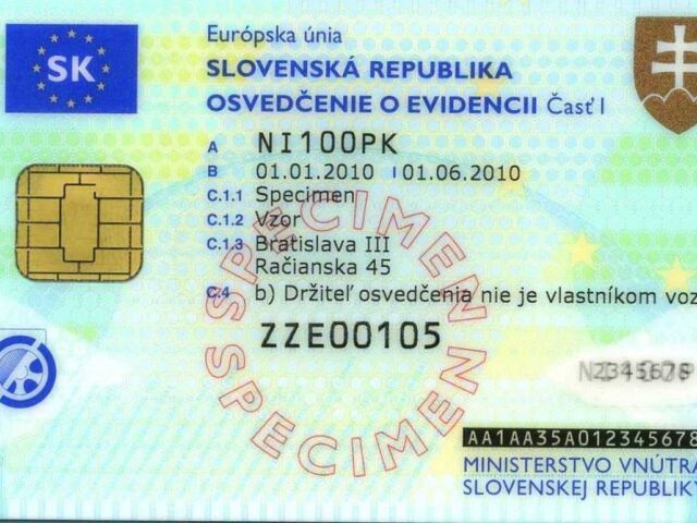 Technický preukaz sa bude doručovať priamo na adresu žiadateľa