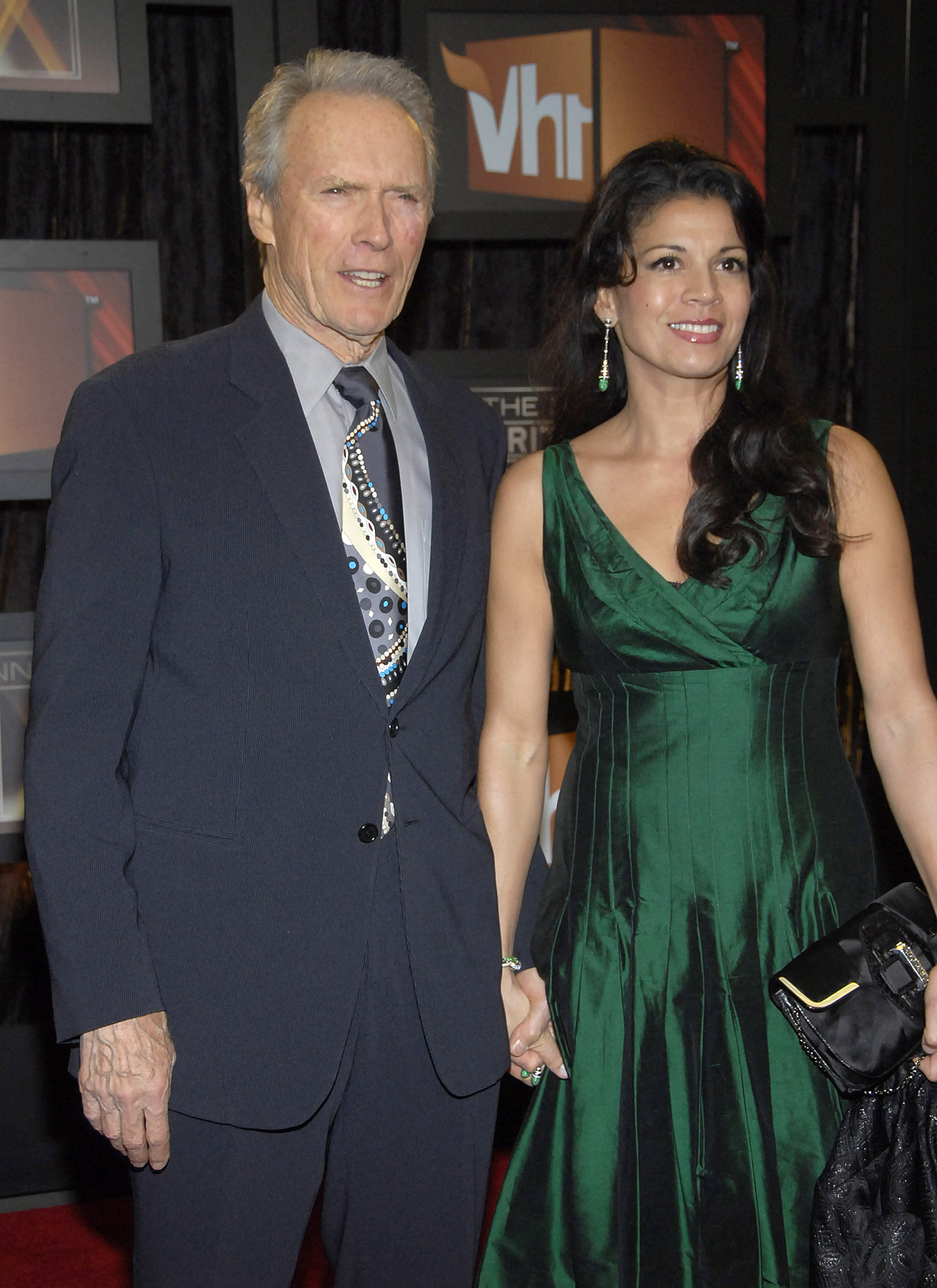 Clint Eastwood a jeho manželka  Dina Eastwood (Dina Ruiz).