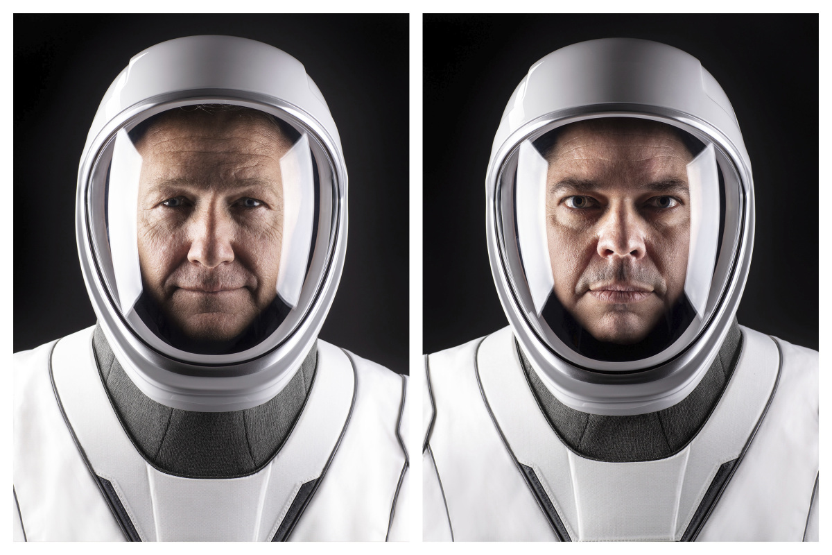 Astronauti Douglas Hurley a Robert Behnken